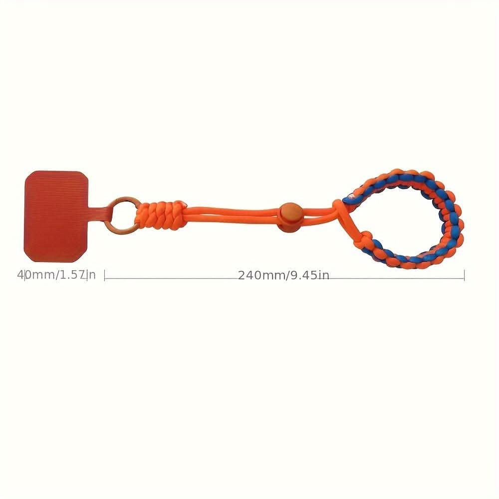 Quick-Grip Phone Wristlet  Adjustable Braided Strap