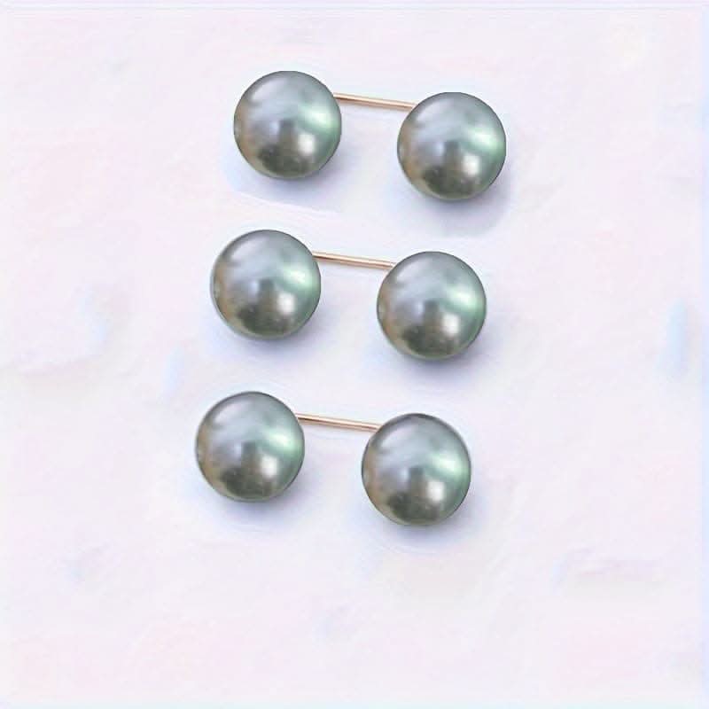 Pack of 3 Pearl Brooch Pins for Waist Cinching