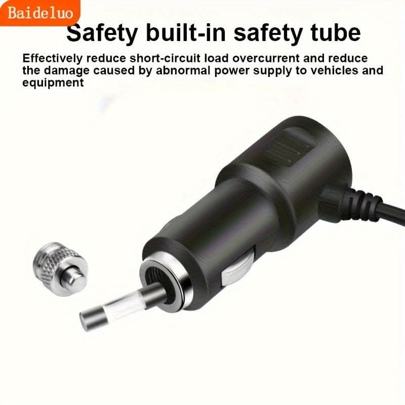 4-in-1 Car Charger – Dual USB + PD Fast Charging Port