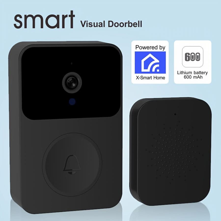 Smart Doorbell with HD Camera, Wi-Fi App Control