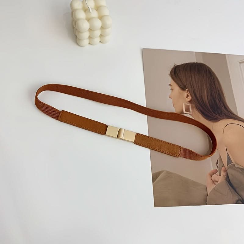 Vintage Elastic Waist Belt for Dresses & Skirts