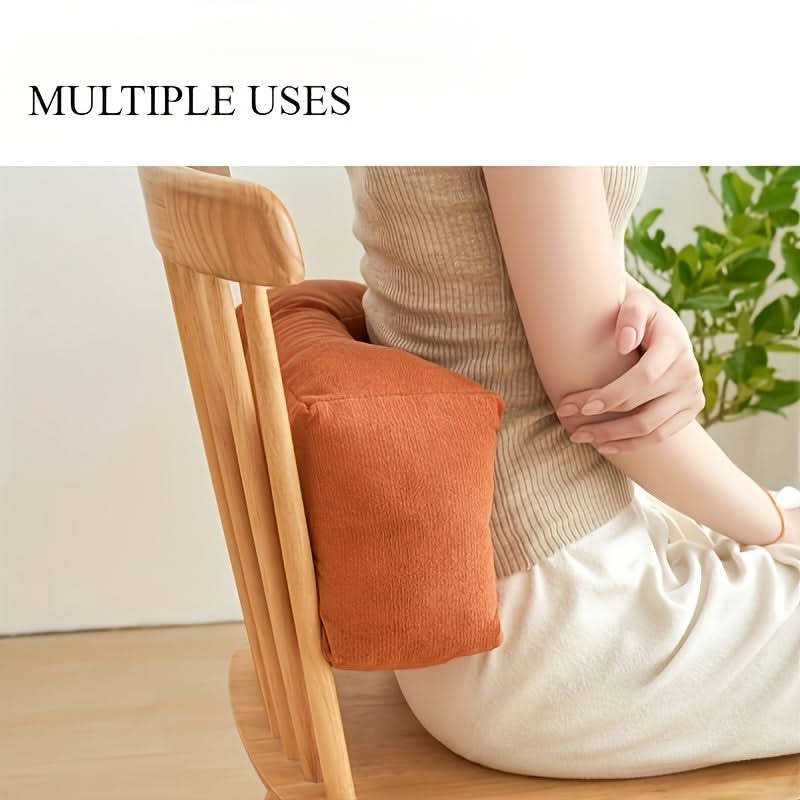 Lumbar Pillow – Ergonomic Backrest for Office, Napping & Study