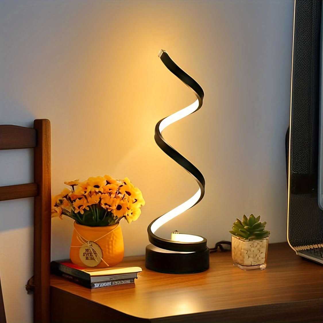Vintage-Inspired Adjustable Desk Lamp with Soft Warm Light