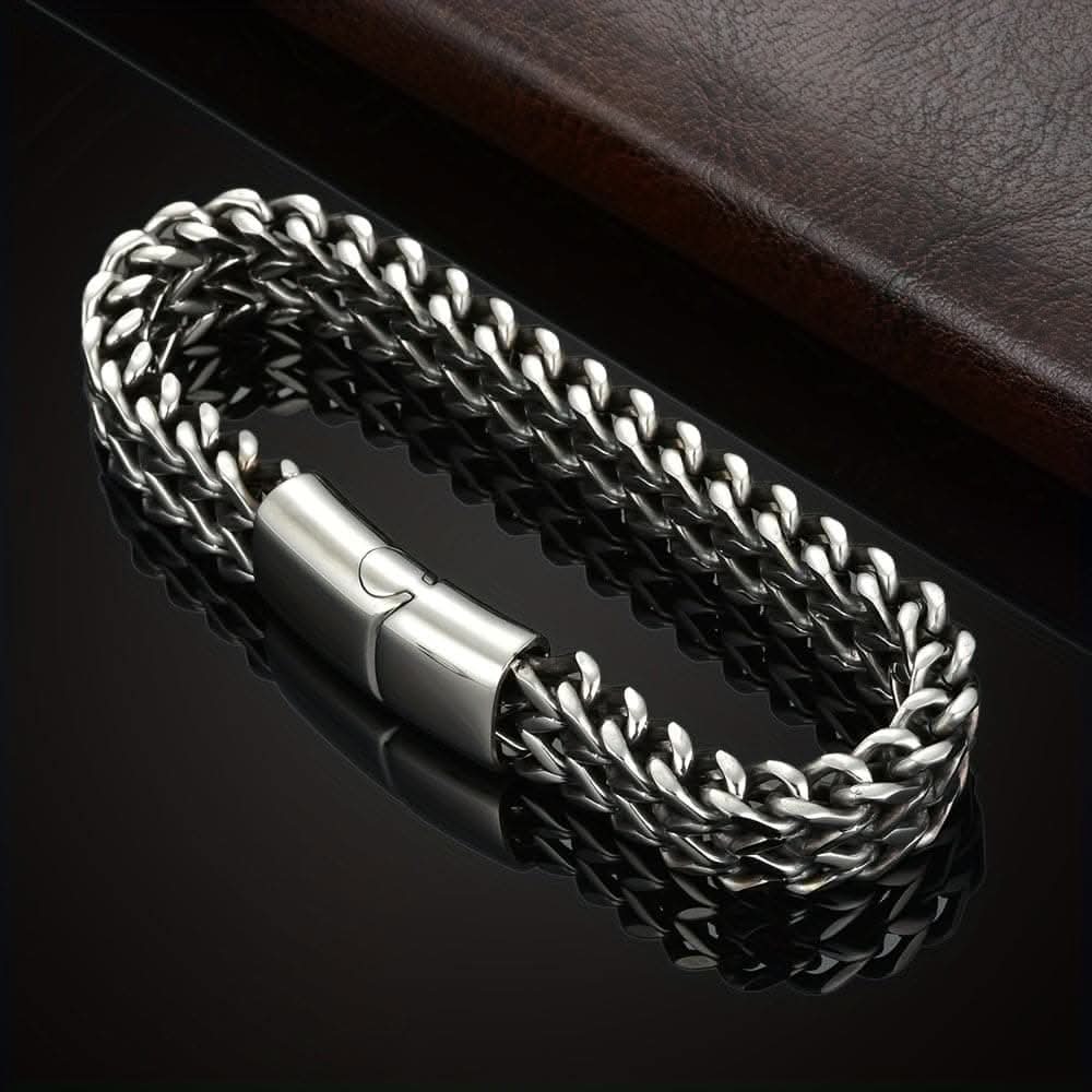 Premium Stainless Steel Braided Bracelet