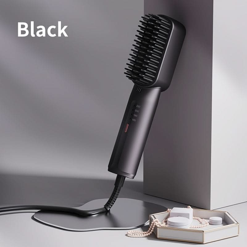 Ceramic Mini Hair Straightening Comb, 4 Temp Settings