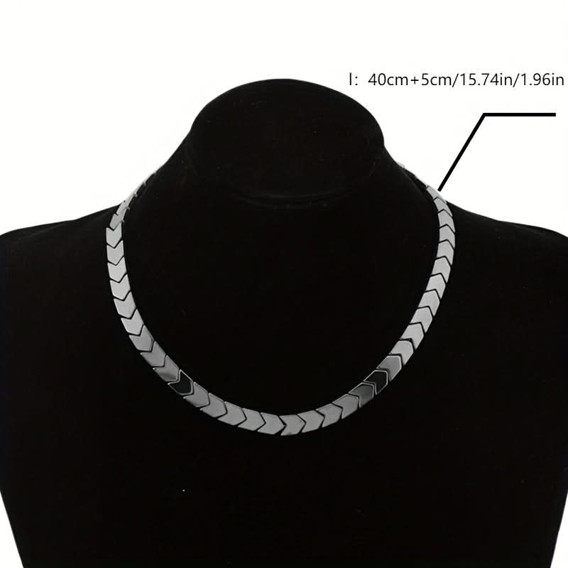 Men’s Hip-Hop Spliced Chain Necklace – Adjustable, Stylish