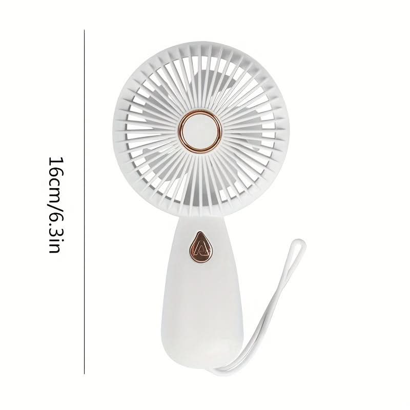 Mini USB Rechargeable Personal Cooling Fan – Wearable & Portable with Cord