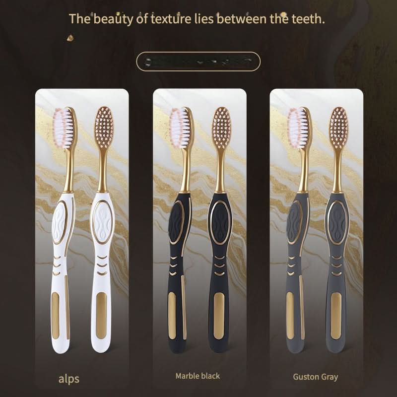 6-Pack Soft Bristle Manual Toothbrush Set