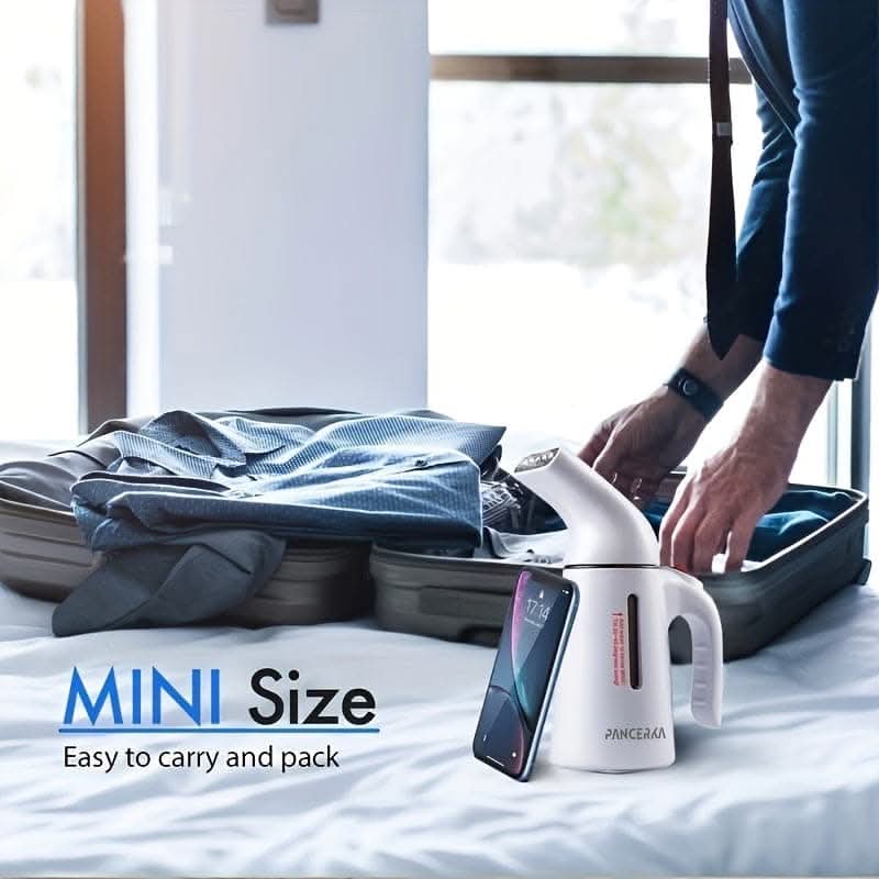 Rapid Heat-Up Handheld Garment Steamer - Ultra-Powerful & Portable