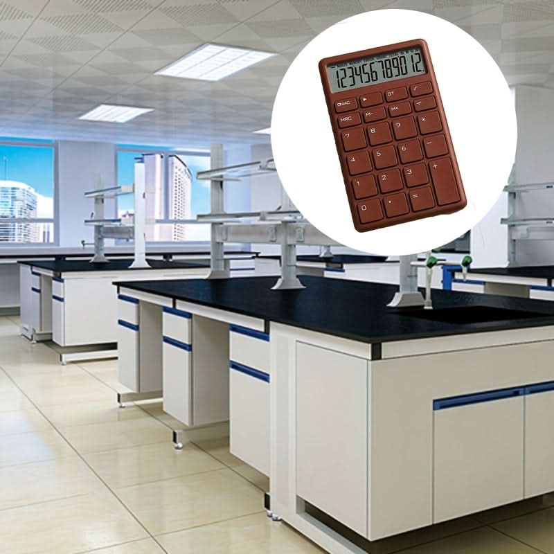 Compact Design Portable 12-Digit Desktop Calculator with Large Buttons