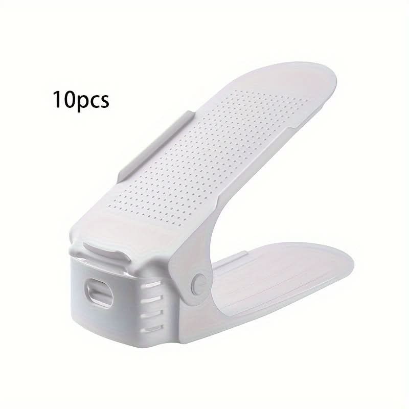 Adjustable Plastic Shoe Racks – Space-Saving & Durable