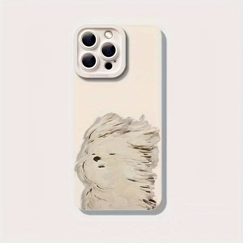 Cartoon Graphic Silicone Phone Case - Shockproof