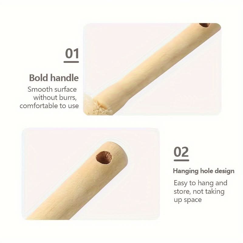 Long-Handled Easy-Grip Toe Cleaner Brush
