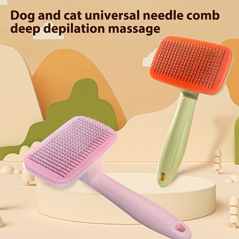 Universal Stainless Steel needle comb Pet Grooming Brush