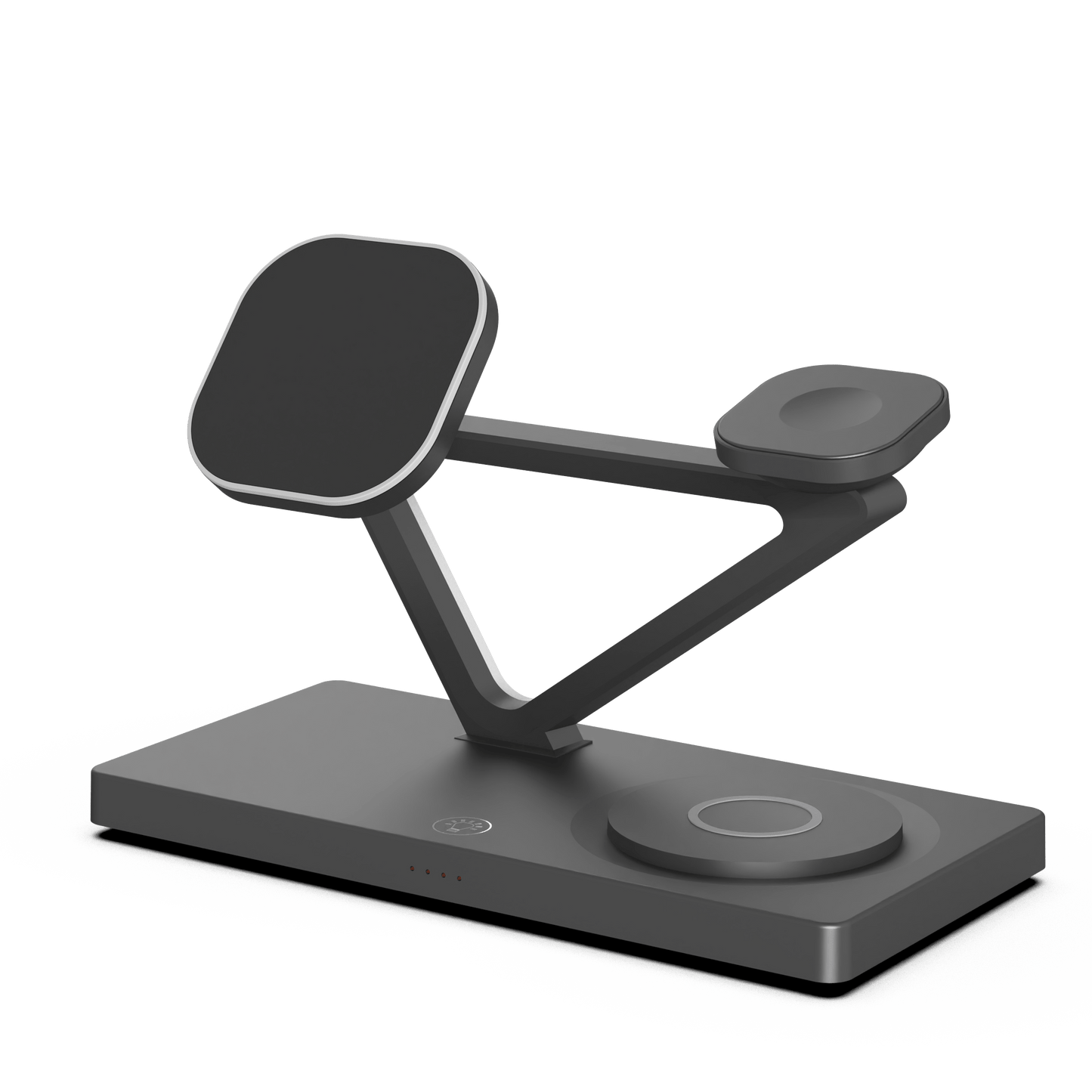 15W Magnetic 5-in-1 Wireless Charging Station with Night Light