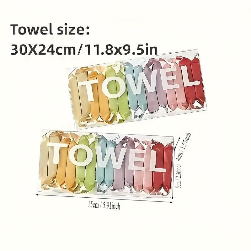 Ultra-Absorbent Compressed Towels – Soft, Lint-Free for All Uses