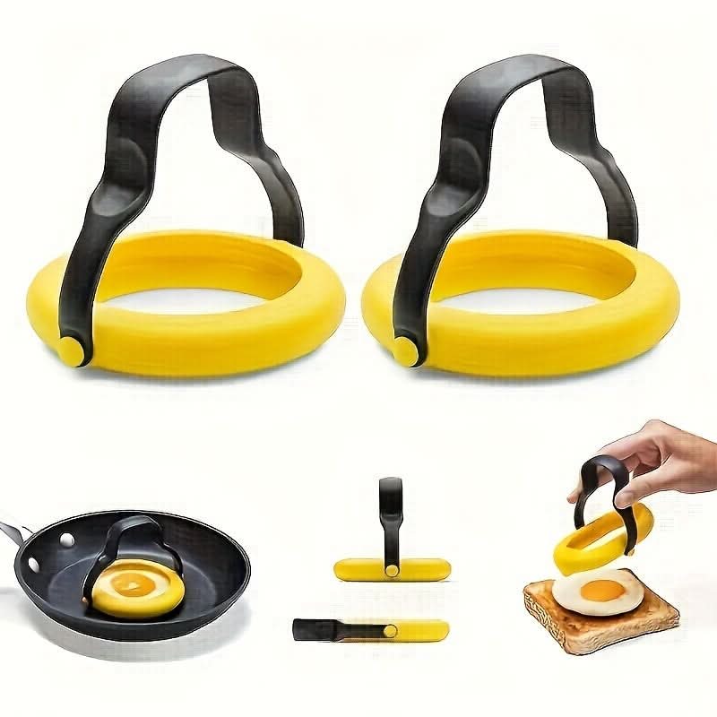 Flexi Grip Deluxe Non-Stick Egg Poacher – 360° Rotating Handle, Leakproof Design