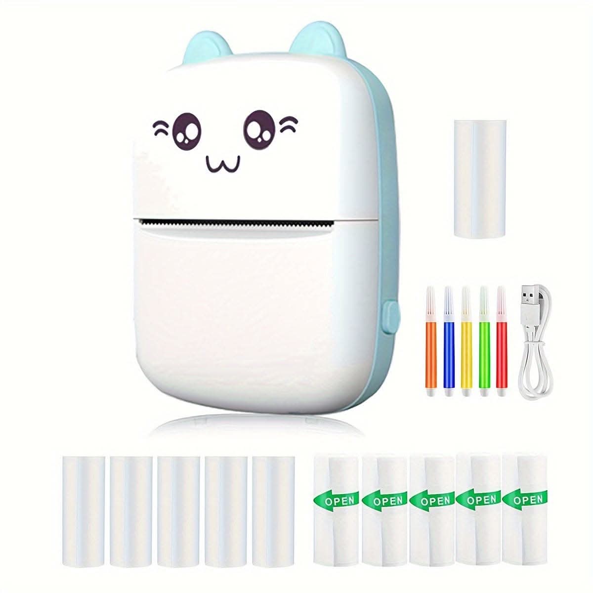 Bluetooth Mini Pocket Printer for Photos & Receipts