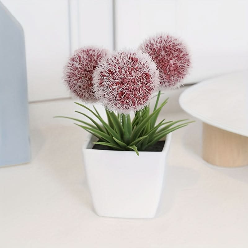 6pcs Vibrant Artificial Flower Set – Realistic Decor for Home & Office