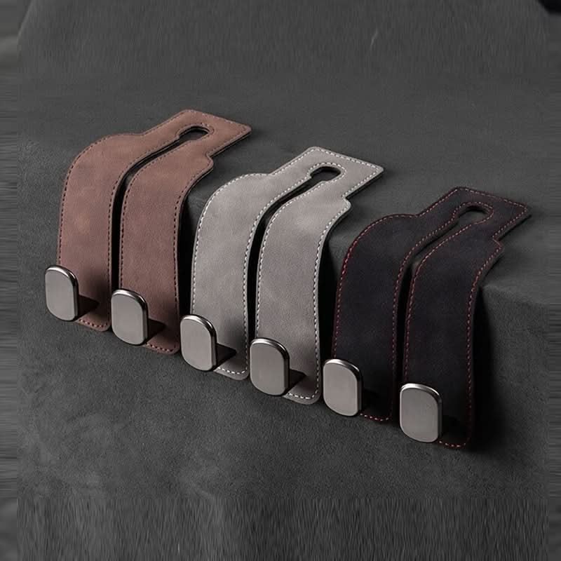 Hidden Car Seat Back Hook, Double Storage