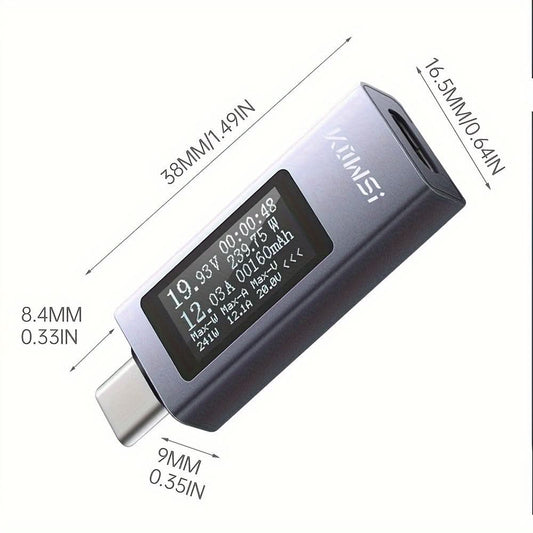 USB-C Voltage & Current Tester