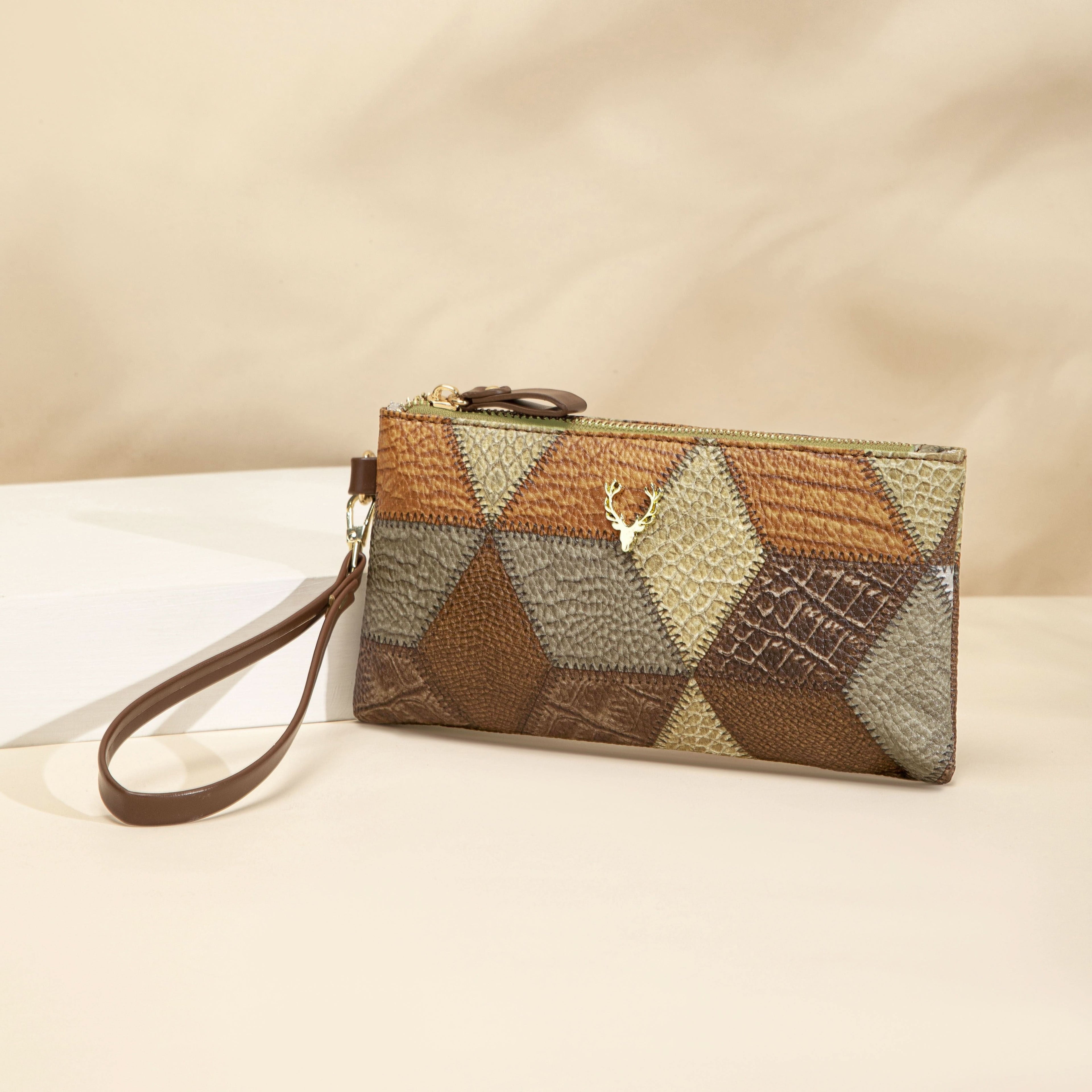 Trendy Ethnic Small Phone Purse Wallet – Ultra-Stylish Mobile Carrier with Wristlet