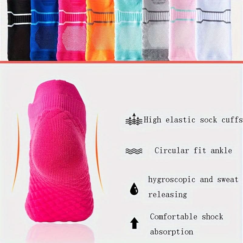 Pack of 5 pairs Quick-Dry Running Compression Socks