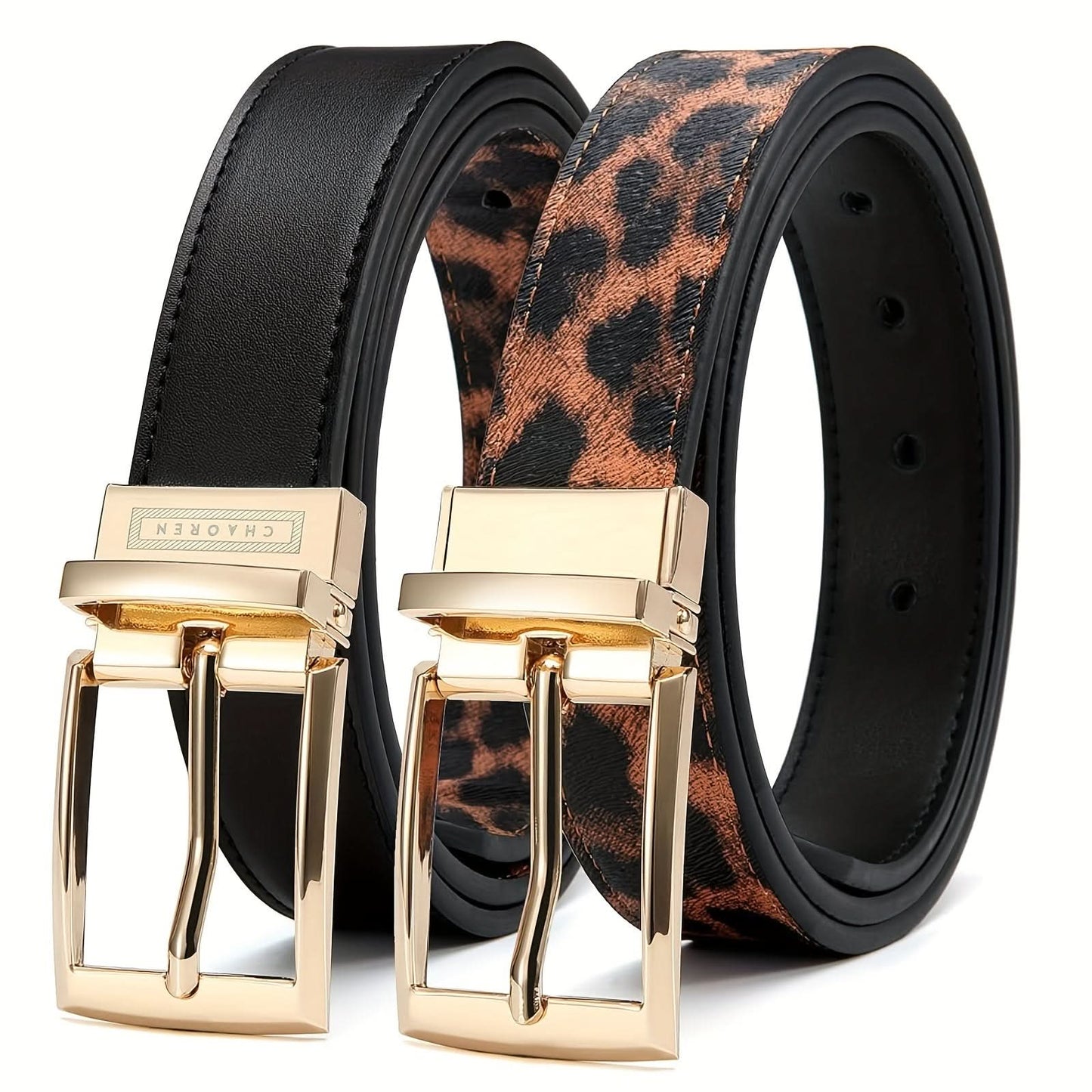 Couple Leather Reversible Belt for Men – 1 3/8" Wide