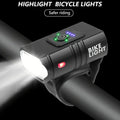 USB Rechargeable LED Bike Headlight – 6 Modes