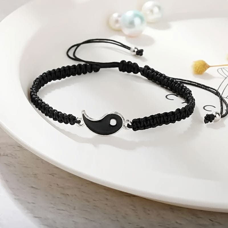 Elegant Yin Yang Best Friend Bracelets – 2 Pcs. Set