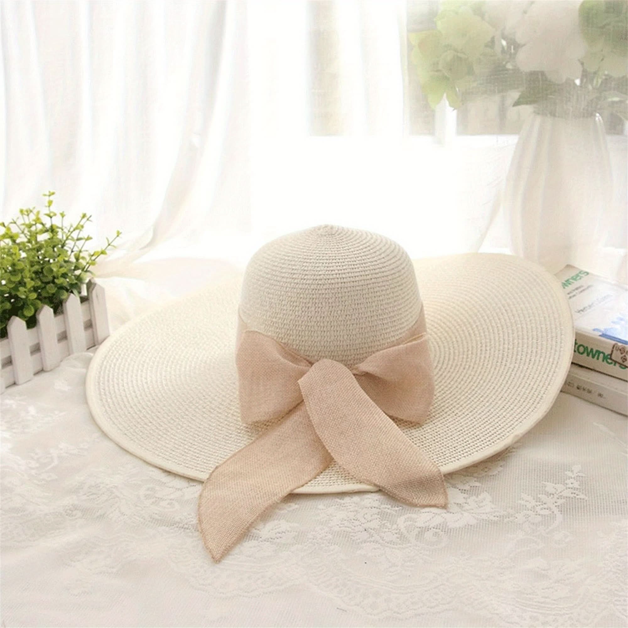 Women’s Straw Sun Hat – Lightweight Summer Cap
