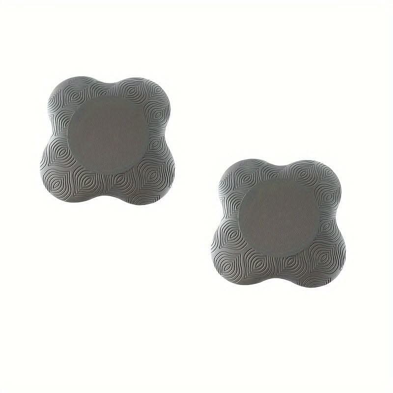 2-Pack Thick Silicone Yoga Knee Pads – Multi-Use for Knees, Elbows, Wrists, & Hands