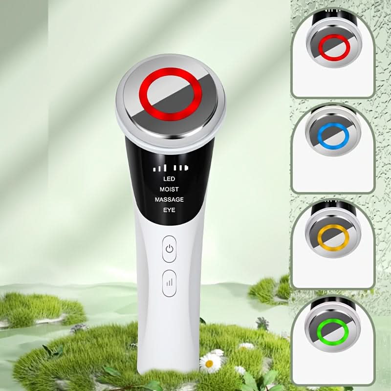 Rechargeable Face & Neck Massager – 4-Color, USB Charging