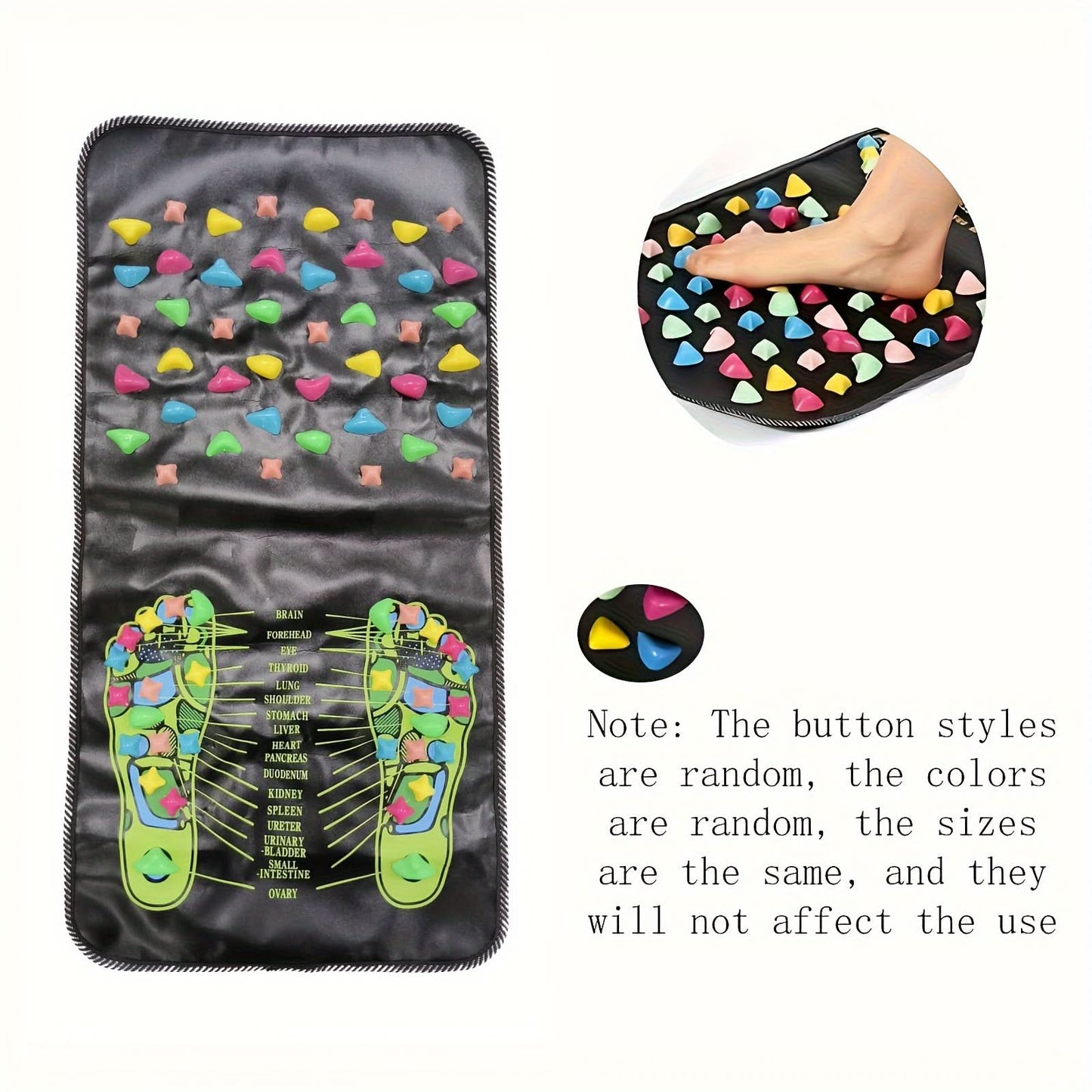 Comfort Foot Massage Mat for Acupressure Relief