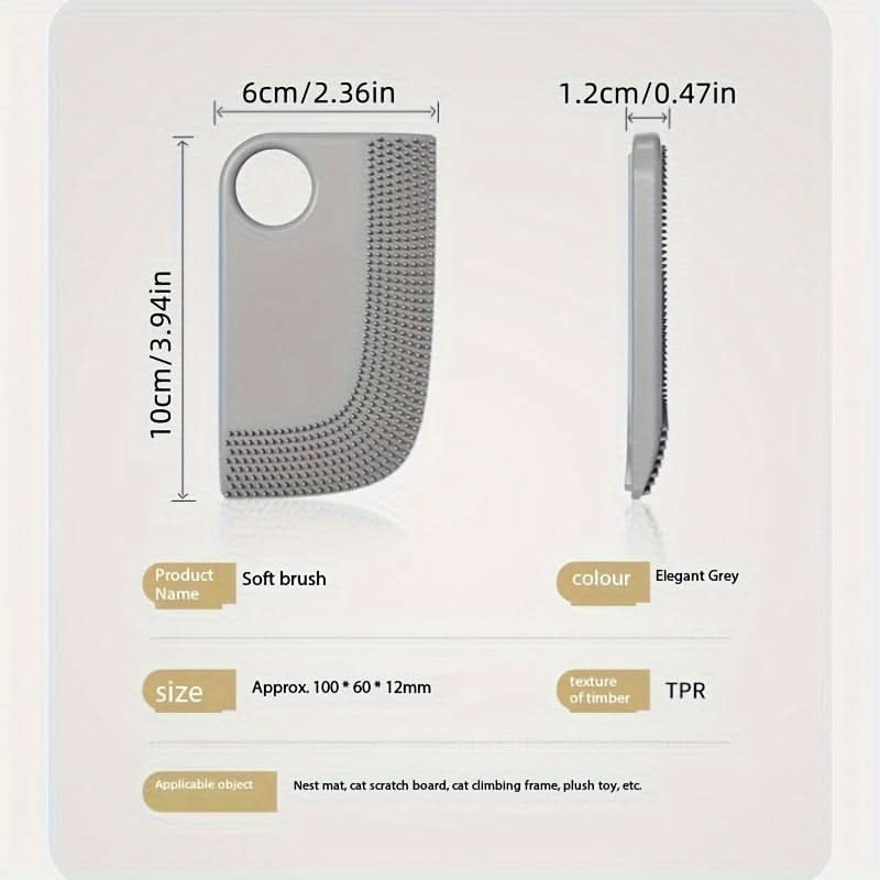 Silicone Pet Hair Remover Brush Tool