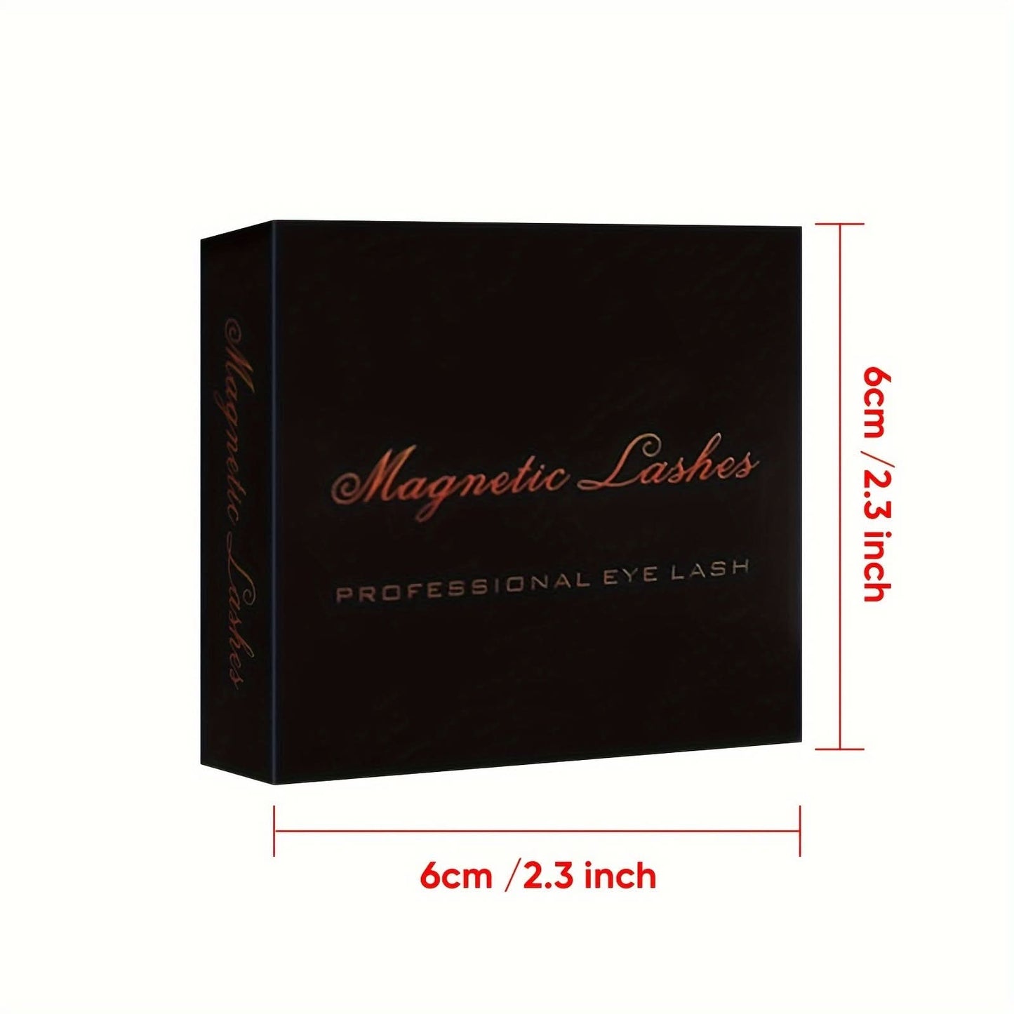 Magnetic Eyelashes Kit - 4 Pairs, No Glue