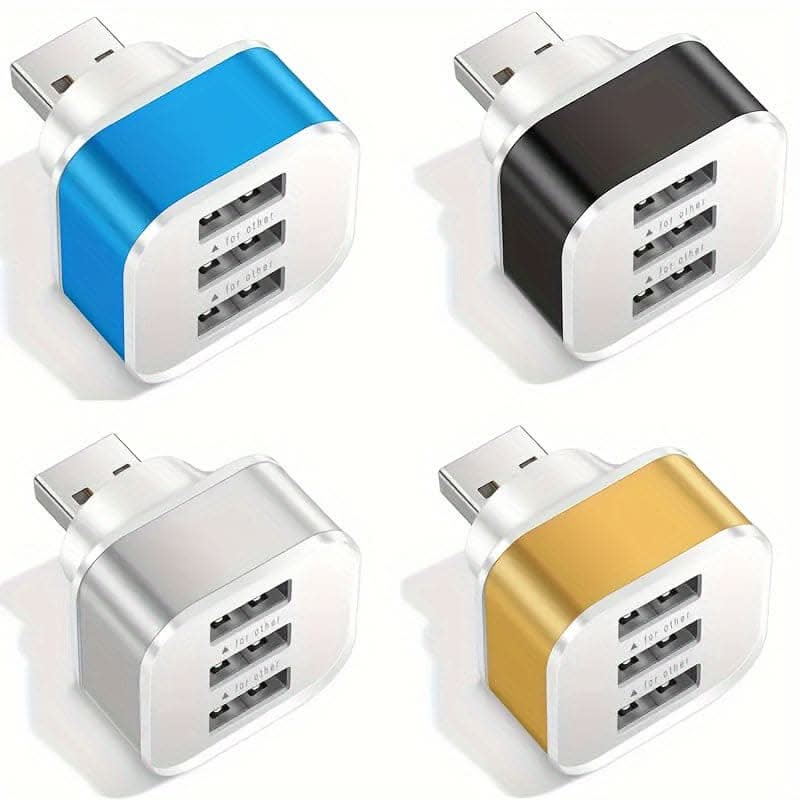 3-Port USB 2.0 Hub Expander - Multi-Purpose Connector