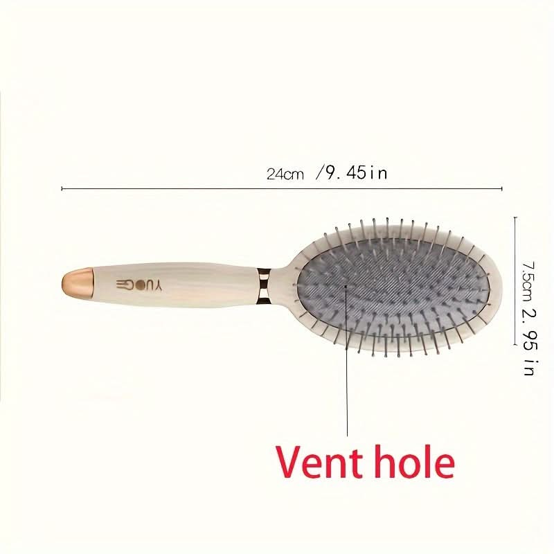 Detangling Hair Brush with Scalp Massager – Styling Comb for Curly Hair