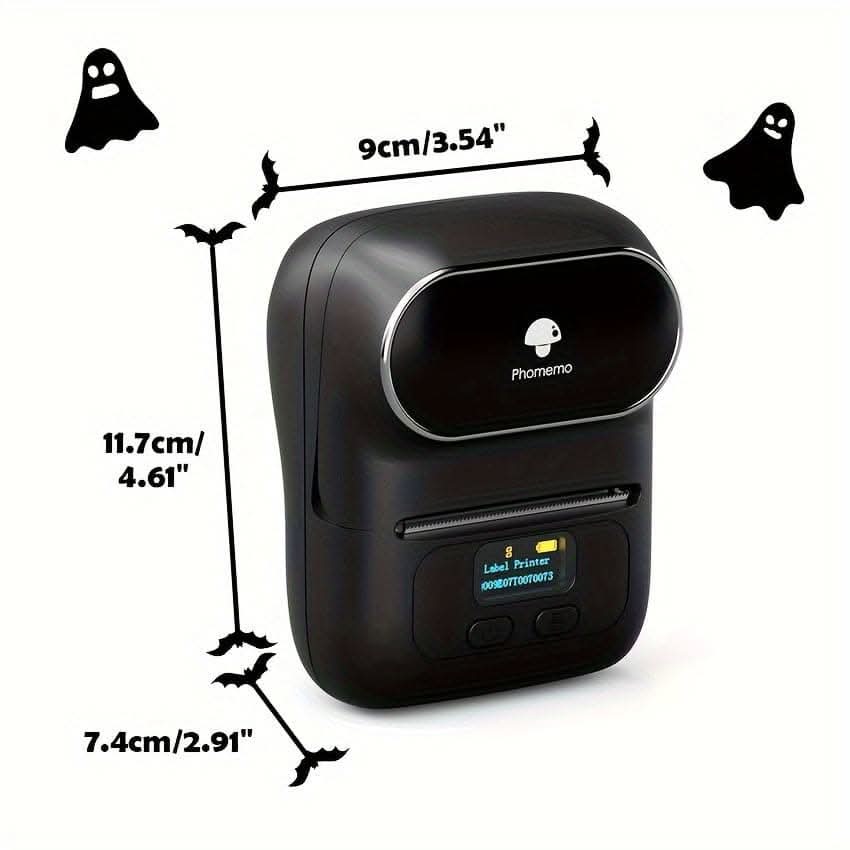Compact Wireless Thermal Label Printer for Mobile