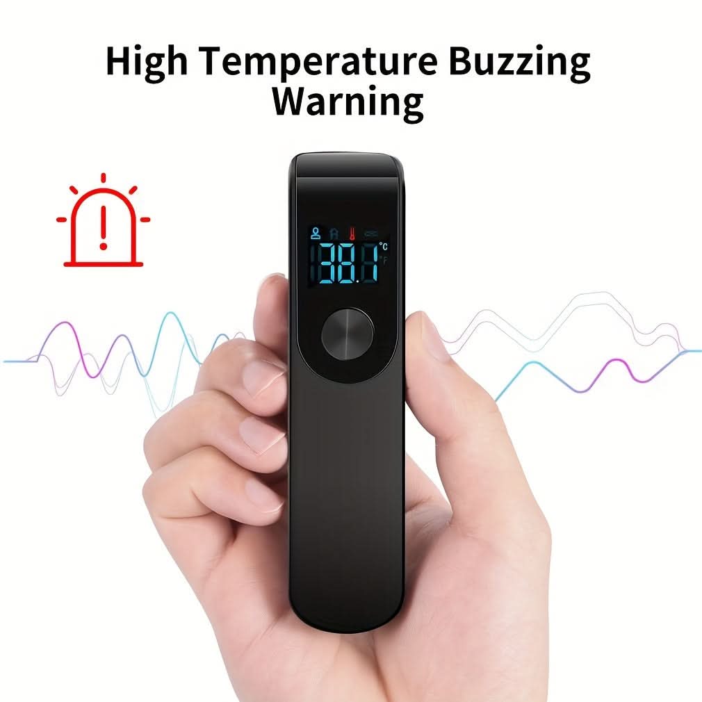 Non-Contact Infrared Thermometer with LED Display