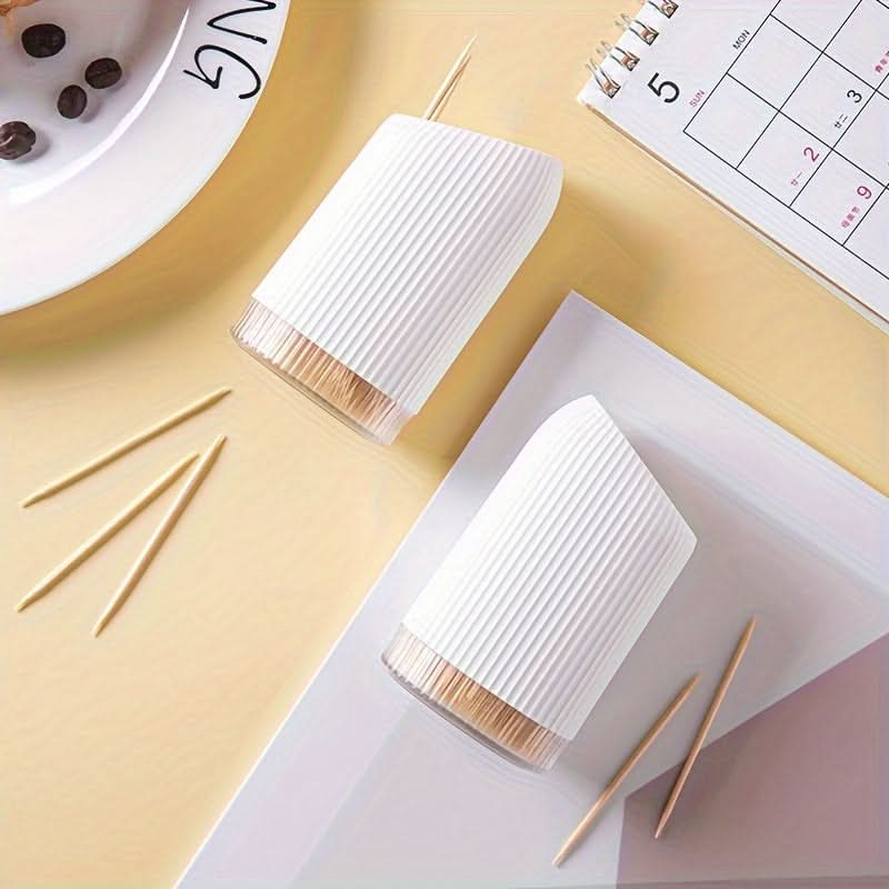 Eco-Friendly Wooden Toothpick Dispenser – Home & Restaurant Use