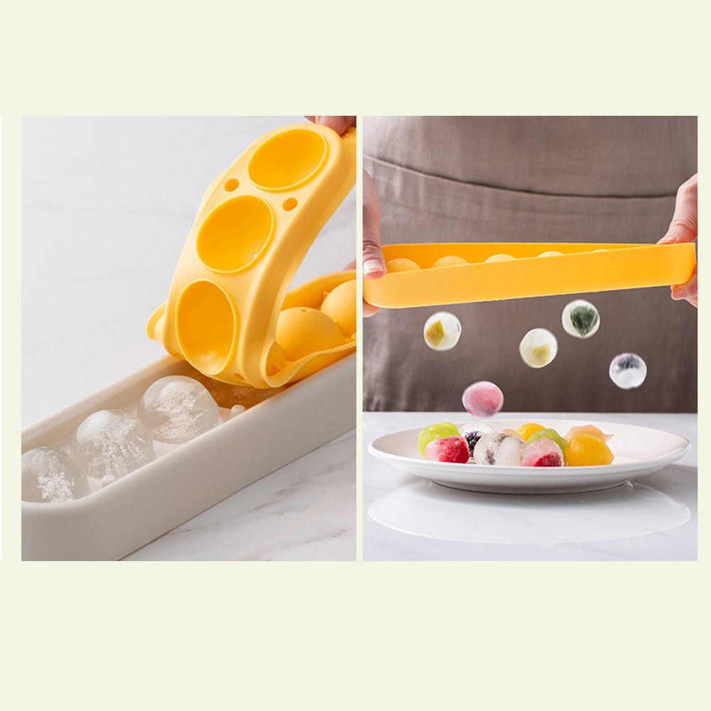 Silicone Ice Ball Mold – Large Round Ice Cube Tray for Whiskey & Cocktails