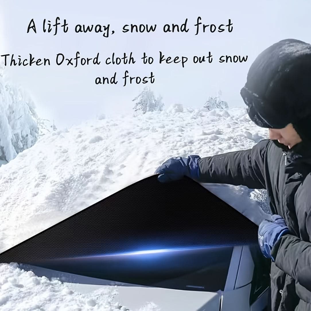 Universal Windshield Cover for Cars, SUVs & Trucks – All-Season Protection