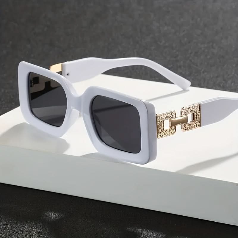 Vintage Square Anti-Glare Fashion Glasses for Men & Women - ENSARJOE Eyewear