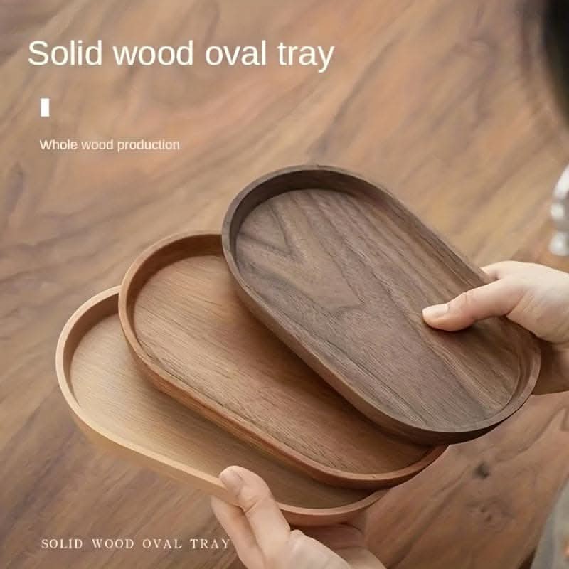Stylish Wooden Rolling Tray with Cup Coaster