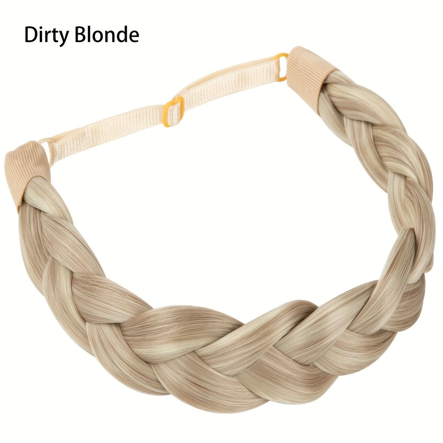 Stylish Adjustable Braided Headband for Women