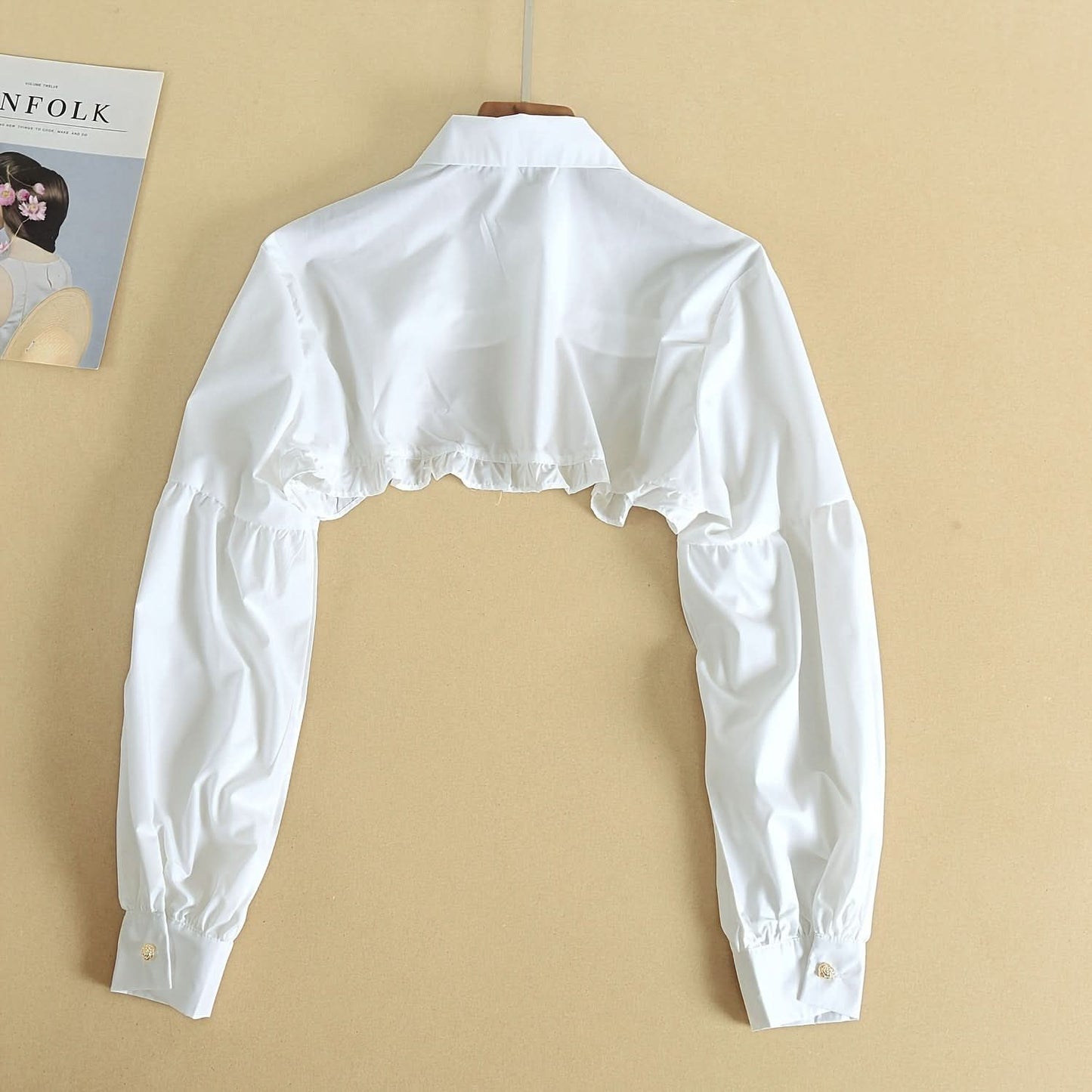 Detachable Faux Collar Shawl for Women