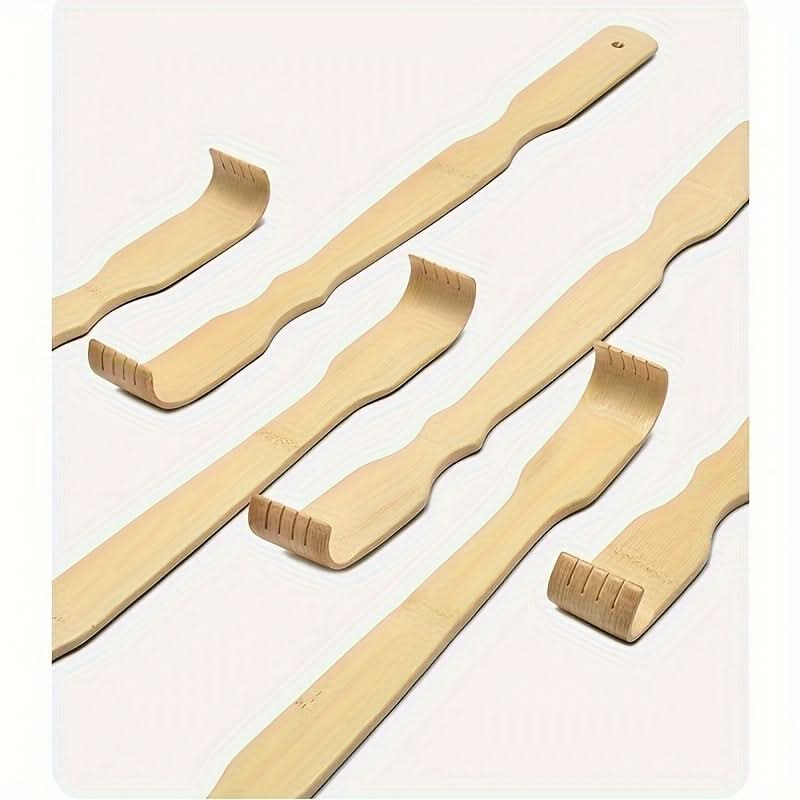 Wooden Back Scratcher with Long Handle