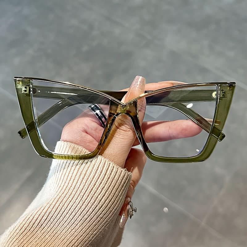 Vibrant Jelly Color Frame Vintage Cat Eye Glasses – Fashion Meets Function