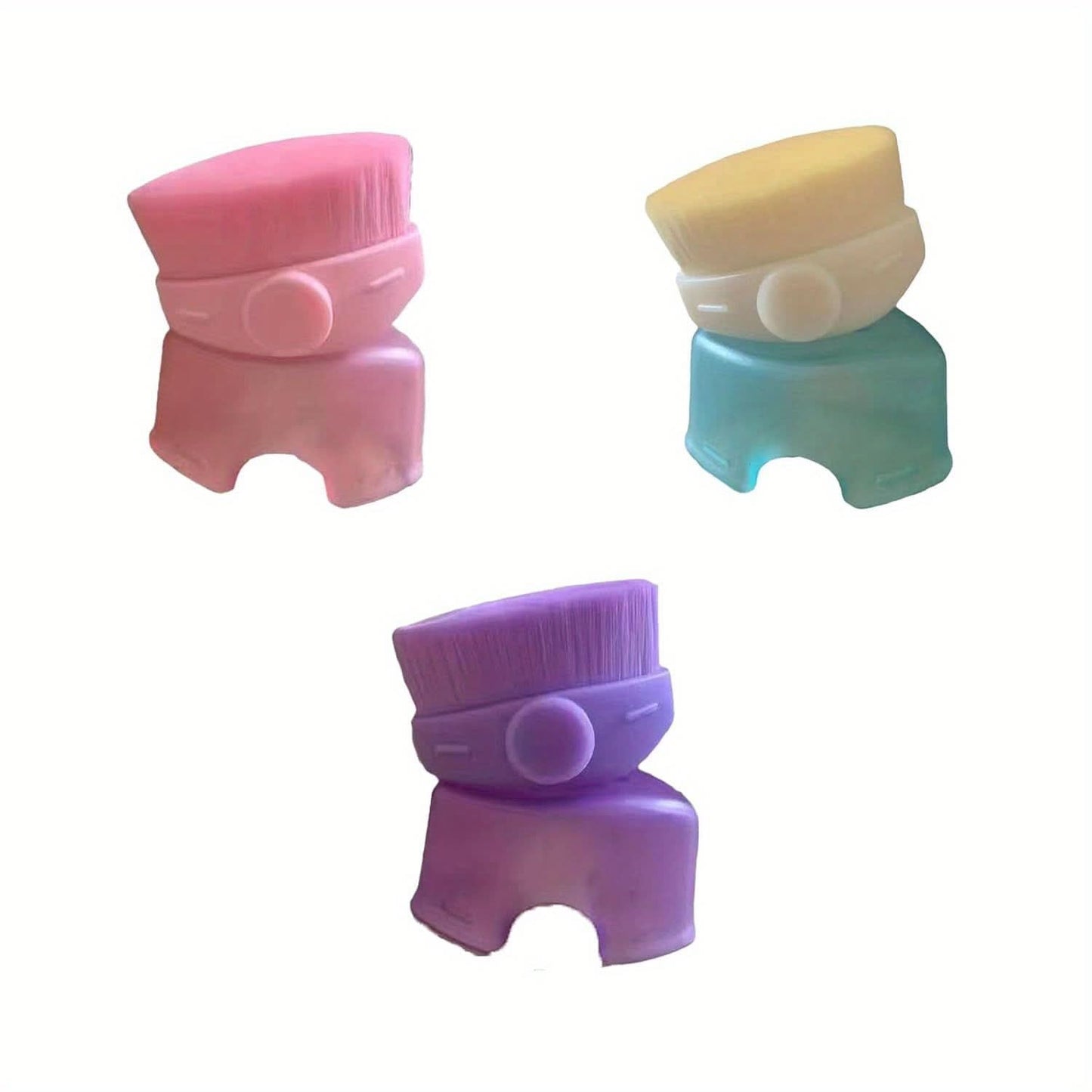 3pcs Sunscreen & Makeup Brush Set